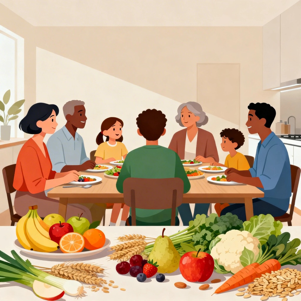 Jak wprowadzić zdrowe nawyki żywieniowe w rodzinie